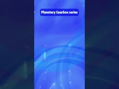 Cambio planetario in lega di zinco del riduttore di durata della vita del diametro di PG65A-ZA-HT 65mm dei denti lunghi dell'elica