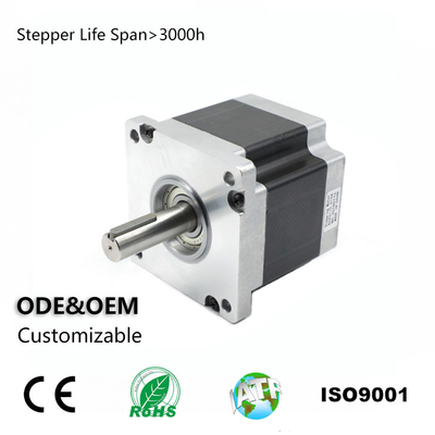 comprare Cavo 9V 6.0A 8.5N.M di grado 4 del motore passo a passo 1,8 dell'ibrido di 110BYGH80-001AG Nema42 online manufacture